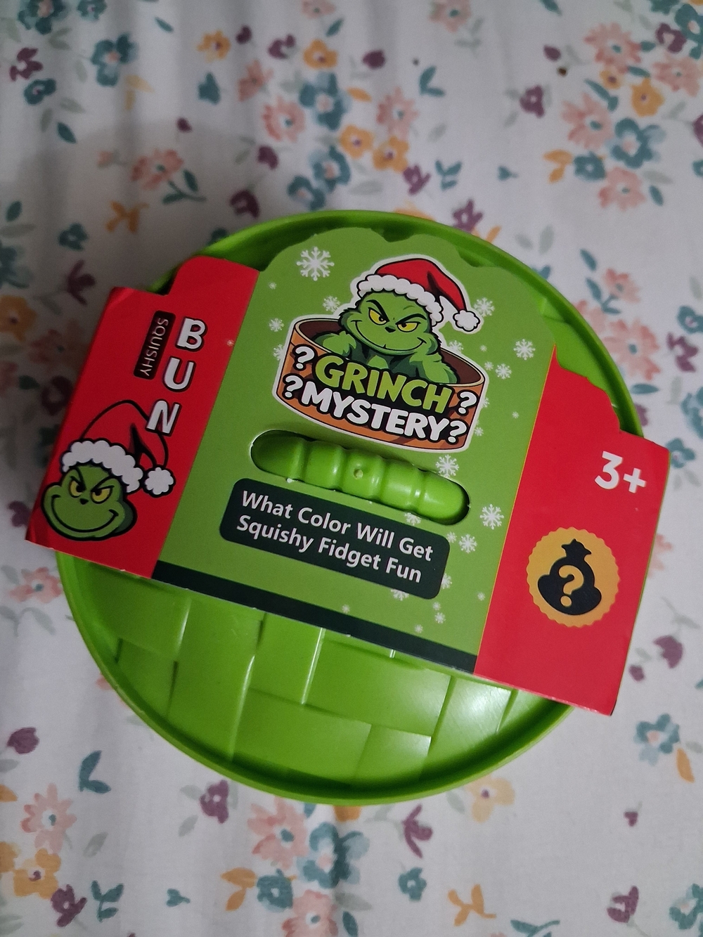 Source Unknown Grinch Mystery Squishy Fidget Toy - Bright Green